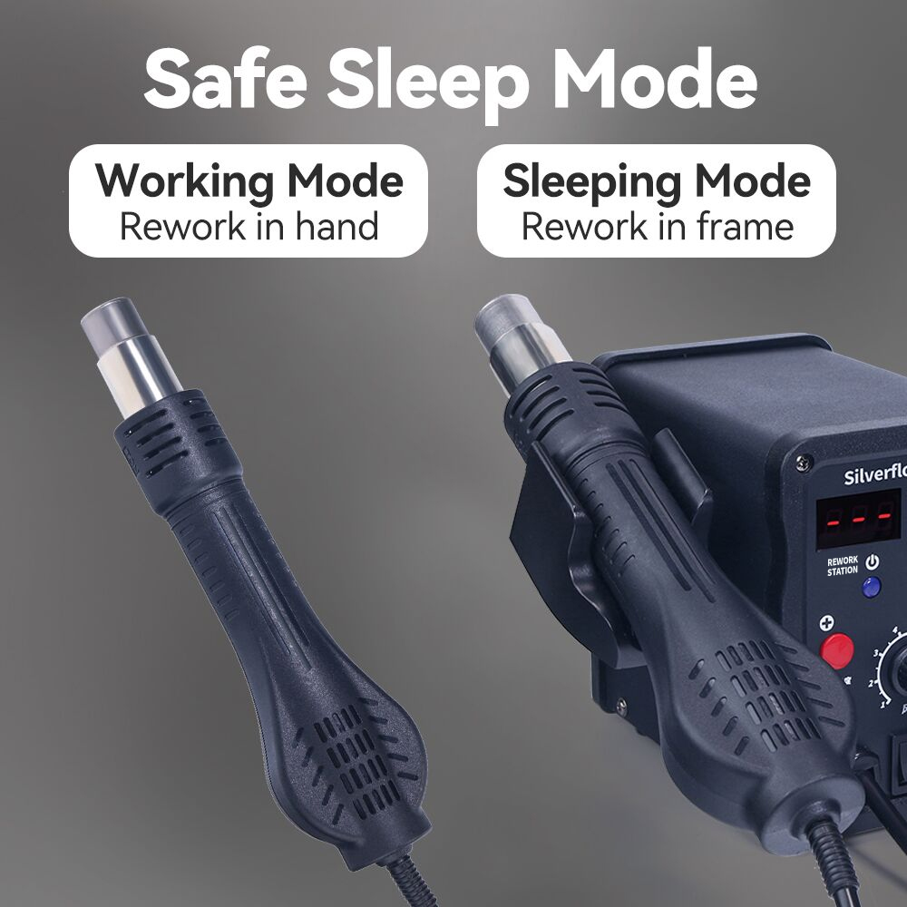 Silverflo 8586D はんだ付けステーション 2  - T12 Soldering Station Oled のレビューと価格