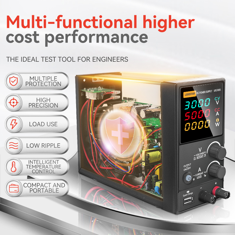 LODESTAR 30V 5A/10A DC安定化電源、高精 - High Precision Dc Power Supply 30V 10A のレビューと価格