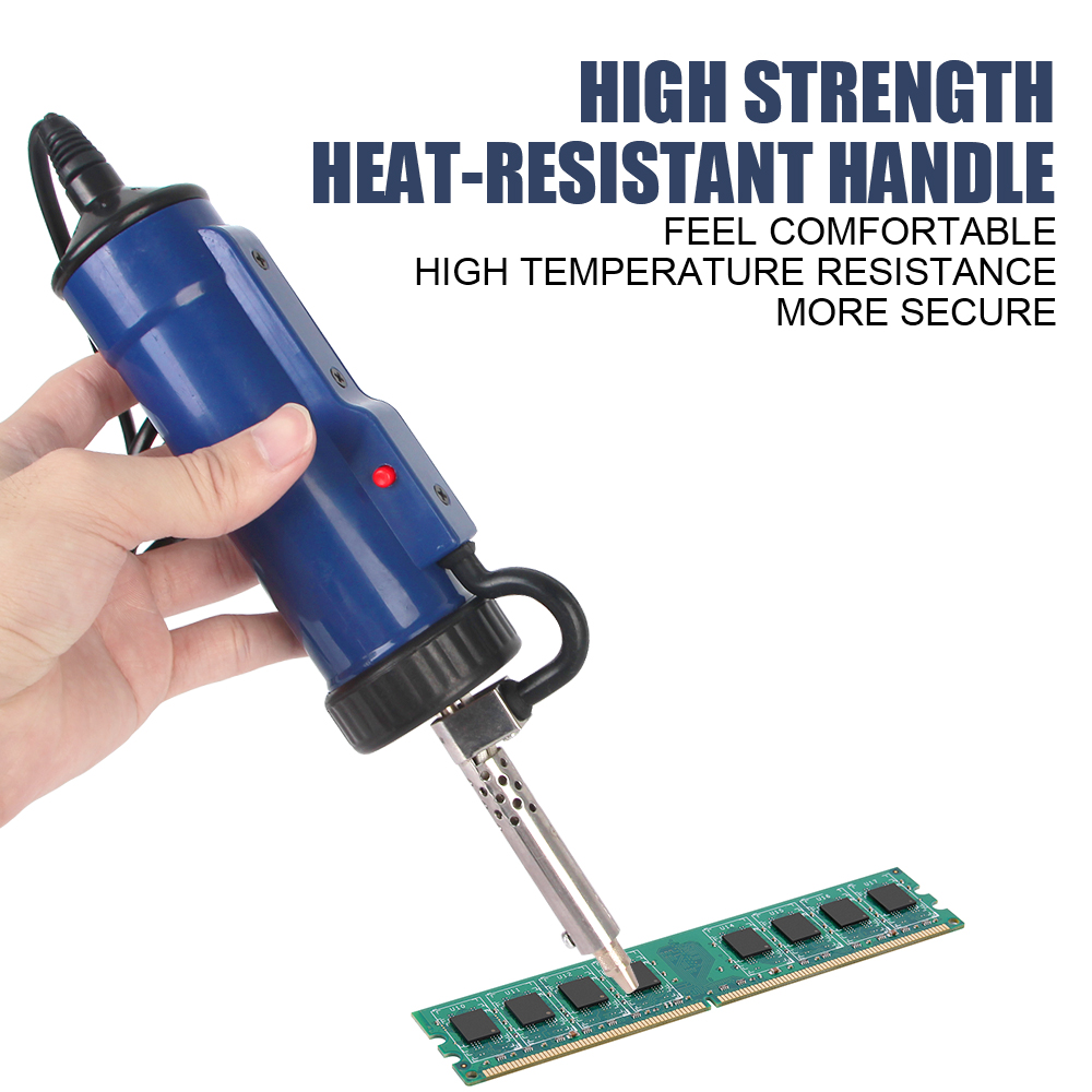 自動除去ポンプ付き3つの吸引ノズル電動はんだ除去機、ポータブ - Desoldering Pump Electric Vacuum Station のレビューと価格