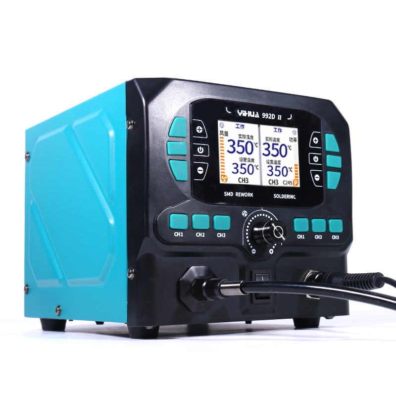 YIHUA 992D-II 2-in-1 LCDディスプレイ - C210 Precision Soldering Station のレビューと価格